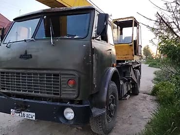 Автокран, МАЗ, 1986 г., 14 м