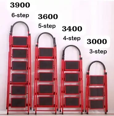 Стремянки Материал ; металл Размеры ; 4 ступ 96 см 5 ступ 120 см