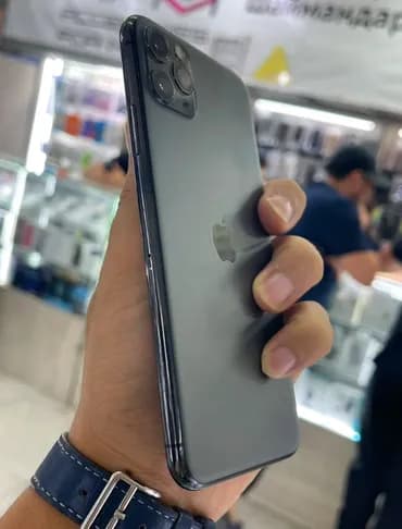 IPhone 11 Pro, Б/у, 256 ГБ, Space Gray, Защитное стекло, 91 %
