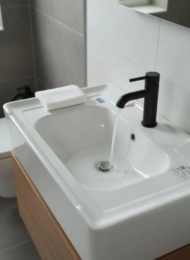 Раковина для ванной, Квадрат форма, Материал: Керамика