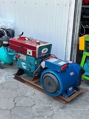 Генератор СамооВар Мощность 26 кВт Сеть 380 вольт Дизельный Расход в