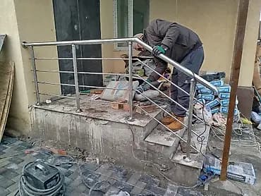 Готовые перила, Материал: Металл, Для балкона, Новый