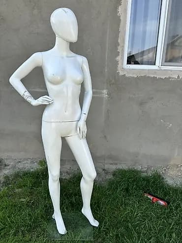 Манекен Улгайган аялдар, Материалы: Пластик, Колдонулган