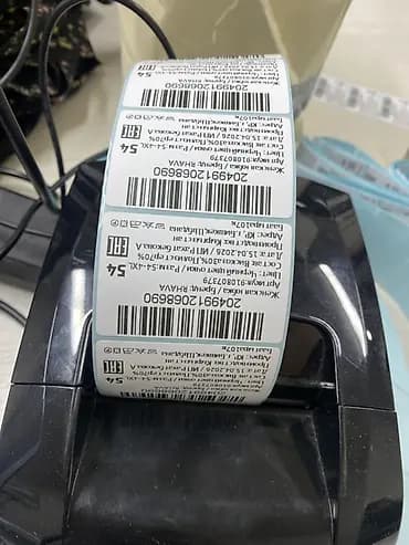 Распечатка штрих кодов QR кодов Wildberries, ozon маркетплейсов и