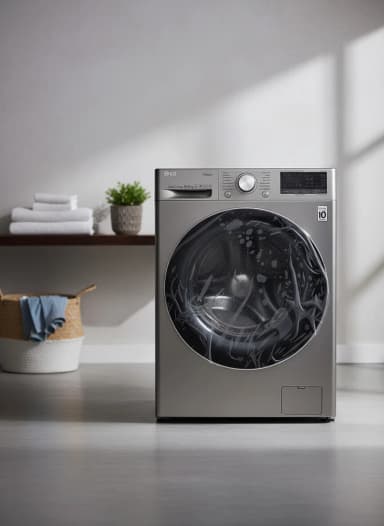 Кир жуучу машина LG, Жаңы, Автомат