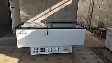 Морозильный бонет/ларь VASIN с раздвижными стеклянными крышками. -