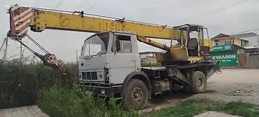 Автокран, МАЗ, 1990 г., 14 м