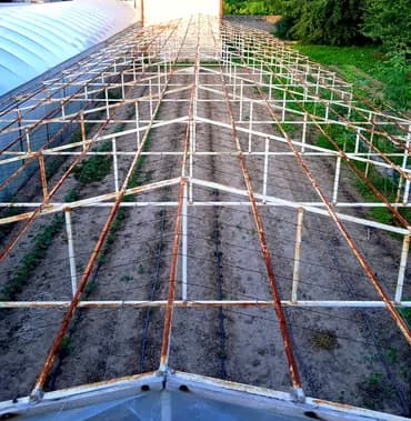 Продаю каркас готовой теплицы! Теплица продаётся полностью и по