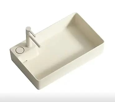 Раковина для ванной. Подходит для монтажа в столешницу. - Габариты по