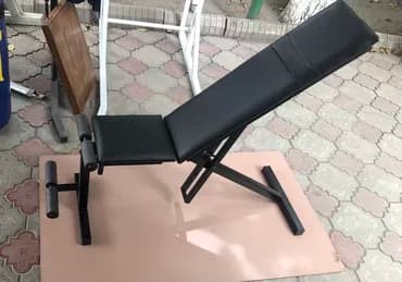 Многофункциональная скамья 3в1 🔥 ▫️Качественная полимерная закаленная