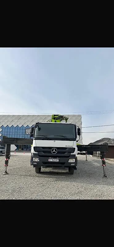 Бетононасос, Zoomlion, 2015 г., 40-60 м