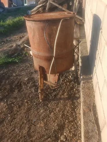 Самодельная электрическая центрифуга/дробилка универсальная для корма