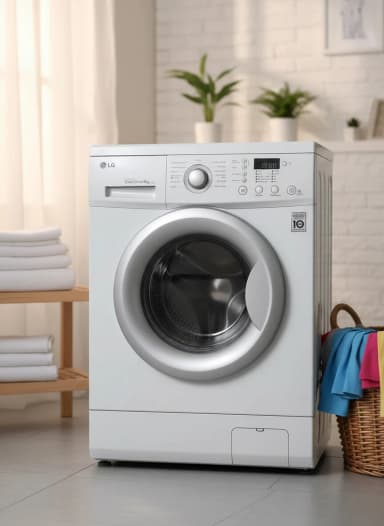 Кир жуучу машина LG, Колдонулган, Автомат, 6 кг чейин, Компакттуу