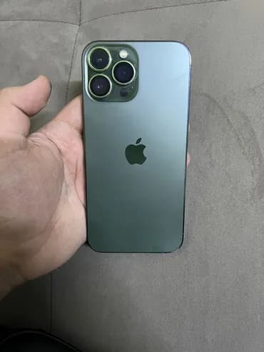IPhone 13 Pro Max, Б/у, 256 ГБ, Alpine Green, Защитное стекло, Чехол, 86 %