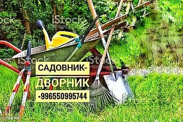 Ищю работу -садовник,дворник опыт работы больше 7 лет