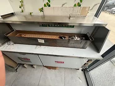 Промышленная жаровня/мангал для ресторана - Тип: профессиональная