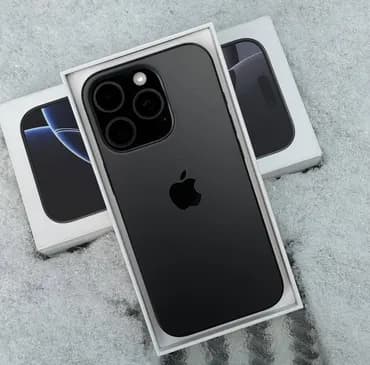 IPhone 16 Pro Max, Б/у, 256 ГБ, Black Titanium, Зарядное устройство, Кабель, Стилус, 100 %