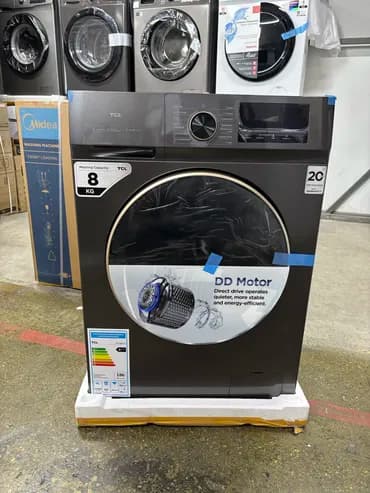 Стиральная машина LG, Новый, Автомат, До 9 кг, Полноразмерная