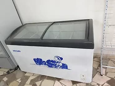 Морозильный ларь VASIN с раздвижными стеклянными крышками. - Тип