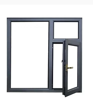 Алюминиевое оконное решение с комбинированной конфигурацией