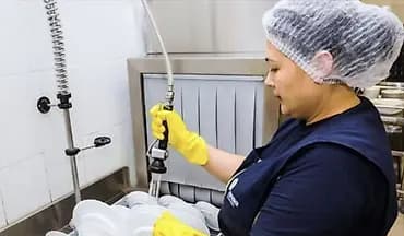 Профессиональная мойка посуды для кафе, ресторанов и столовых -
