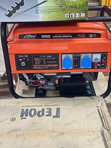 Бензиновый генератор LIDI 5200E - Однофазный электрогенератор с