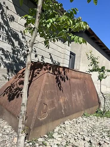 Стальной ковш для экскаватора/погрузчика крупного объема. - Материал