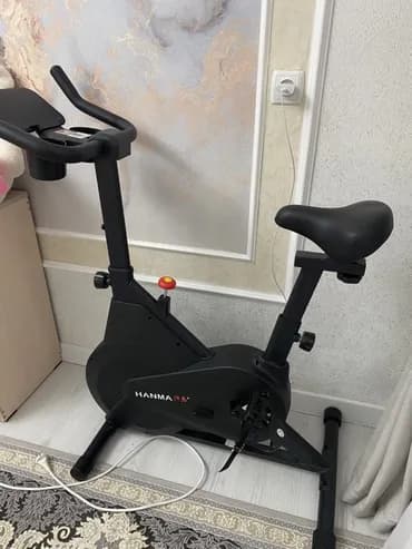Велотренажер HANMA (спин-байк) - Компактная комнатная модель с