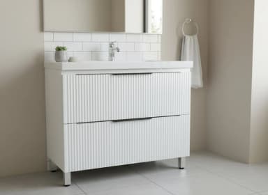 ВАННАЯ МЕБЕЛЬ Фирмы Lamis Крашенный МДФ Раковина KAIZER Размер