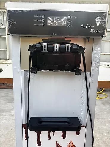 Мороженое аппарат сатылат, жаңы иштетилген эмес, смесь, рожоктору