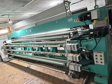 Промышленная вышивальная машина многоигольная - Формат: станок с