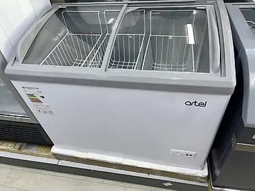 Морозильный ларь Artel с раздвижными стеклянными крышками - Тип