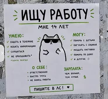 Ищу работу С опытом
