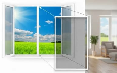 Москитная сетка, Внутренняя, На заказ, Бесплатная доставка