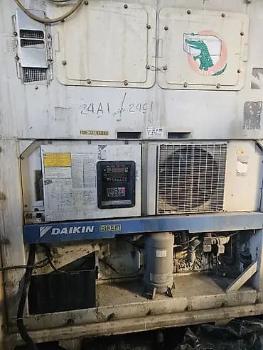 Рефрижераторный контейнер с холодильной установкой Daikin (хладагент