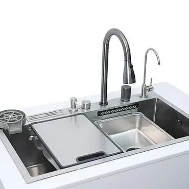 Многофункциональная кухонная мойка из нержавеющей стали с комплектом