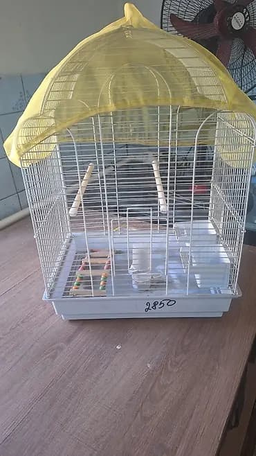 Клетка для попугаев с комплектом аксессуаров