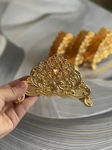 Набор из 6 подставок для салфеток/салфетниц в классическом стиле. -