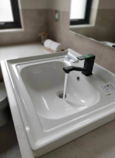 Раковина для ванной, Квадрат форма, Материал: Керамика