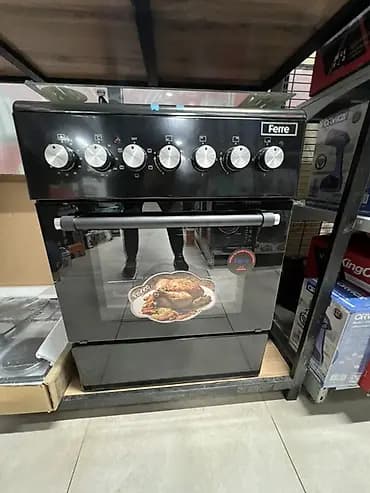 Плита Ferre с духовкой, комбинированная - Варочная поверхность на 4
