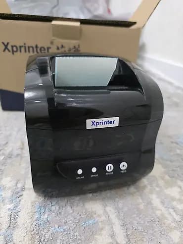 Термопринтер Xprinter (настольный) чёрный - Тип печати: термопечать