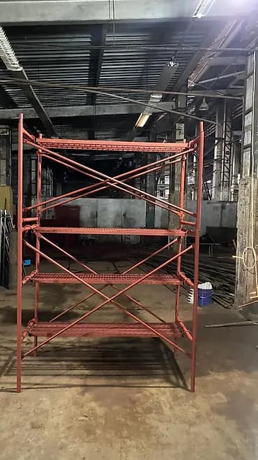 Сварные рамные леса (строительные леса “рамного” типа) -