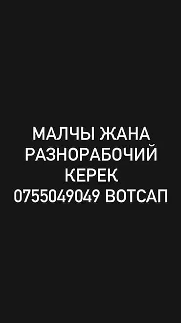 Требуется Разнорабочий, Оплата: Ежемесячно, Без опыта