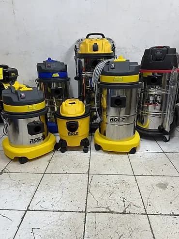 Промышленные пылесосы От 15 до 80л Цена От 4500 и выше Один, два