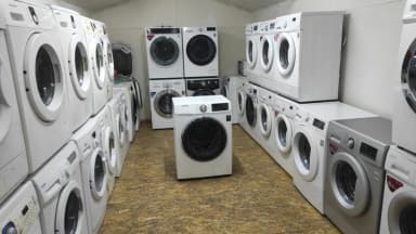 Стиральная машина LG, Б/у, Автомат, До 5 кг, Компактная