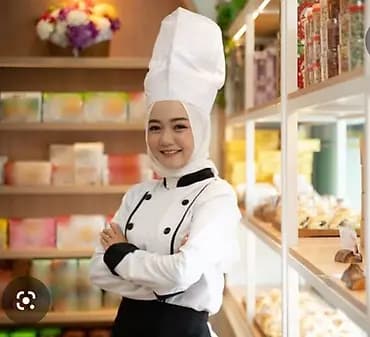 Тамак жасаганы жана товар сатканы (+%) кыз керек. Завтрак и обед 10
