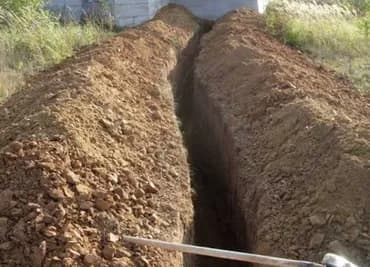 Траншеи септик яма туалет казабыз стяжка фундамент демонтаж любой