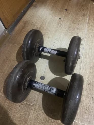 Пара разборных гантелей для домашних тренировок. - Тип: классические