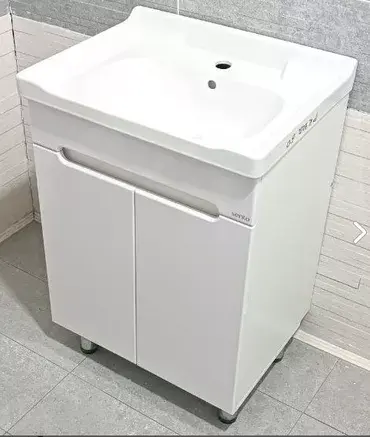 Умывальник с тумбой.
60-47 
70-47 
80-47