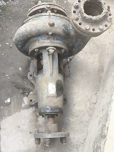 Центробежный промышленный насос с фланцевыми присоединениями советский